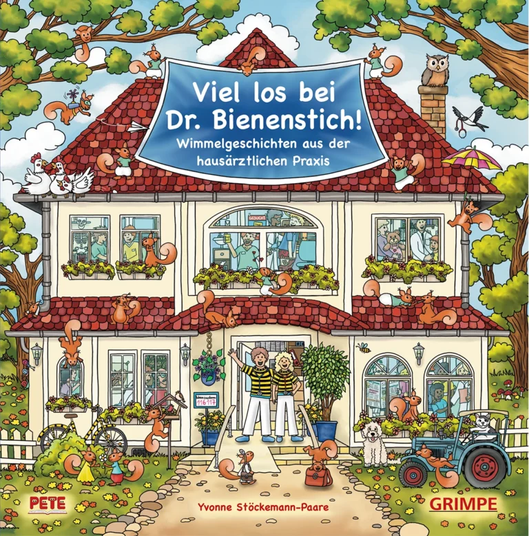 Wimmelbuch "Viel los bei Dr. Bienenstich!" von Yvonne Stöckemann-Paare